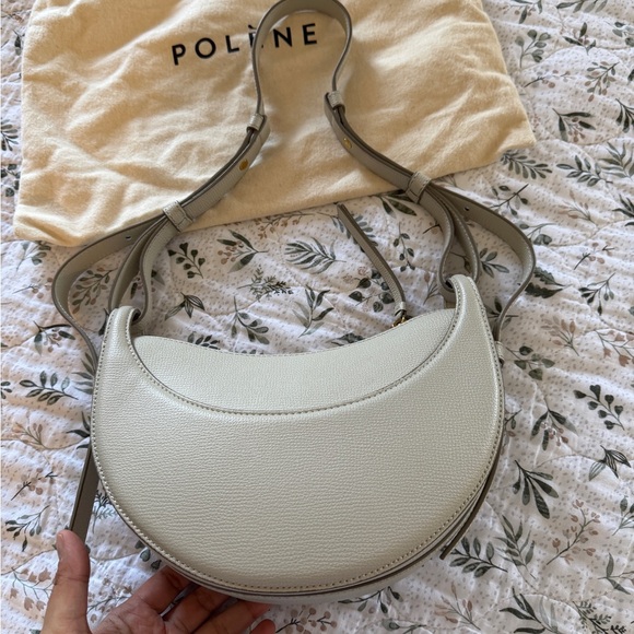 Polene Numéro Dix Edition Textured Chalk Bag - Picture 14 of 16